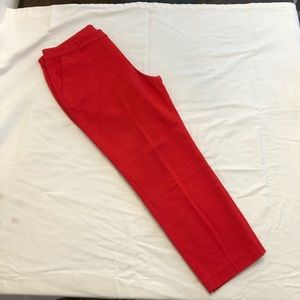 Red pants